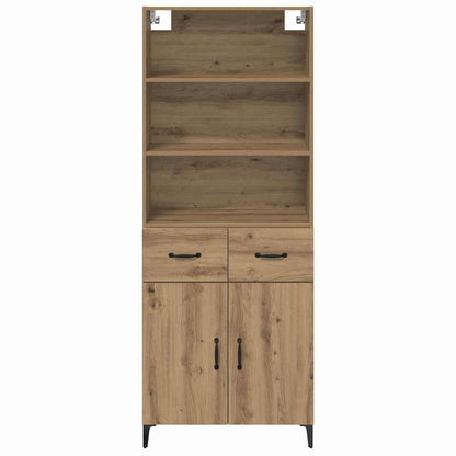Highboard Artisan Oak 69.5 x 34 x 180 cm Engineered Wood