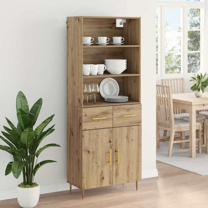 Highboard Artisan Oak 69.5 x 34 x 180 cm Engineered Wood