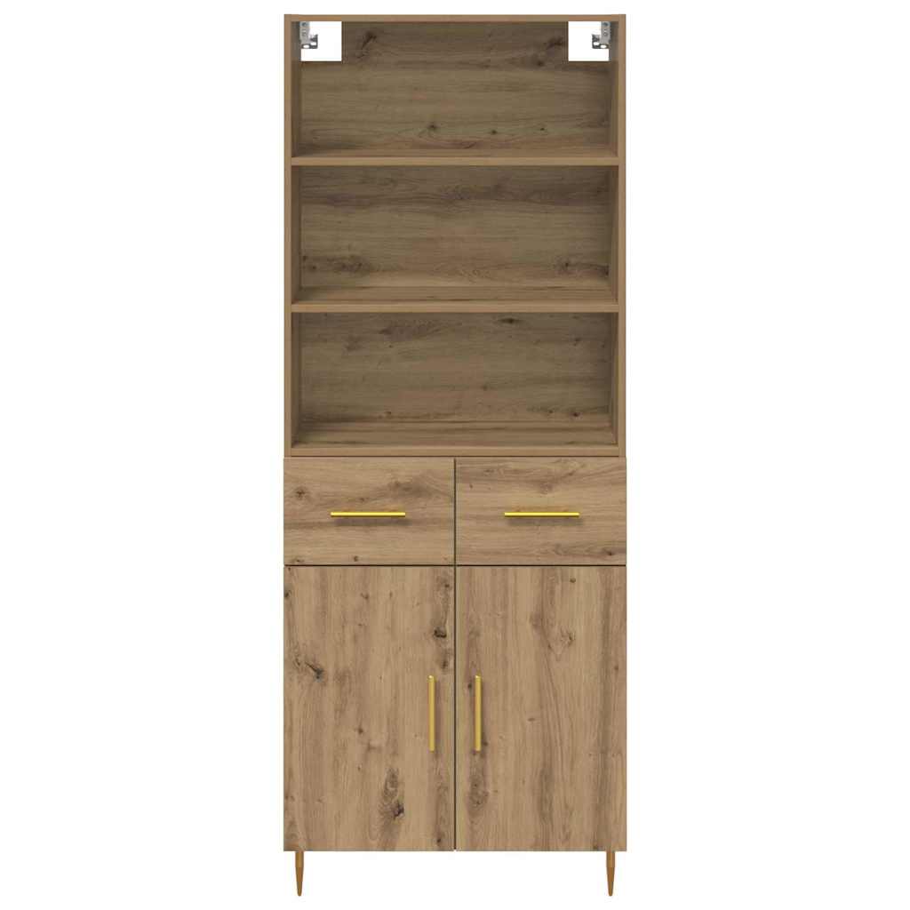 Highboard Artisan Oak 69.5 x 34 x 180 cm Engineered Wood