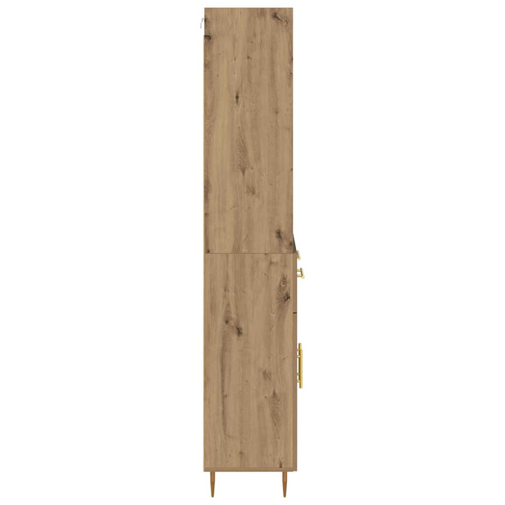 Highboard Artisan Oak 69.5 x 34 x 180 cm Engineered Wood