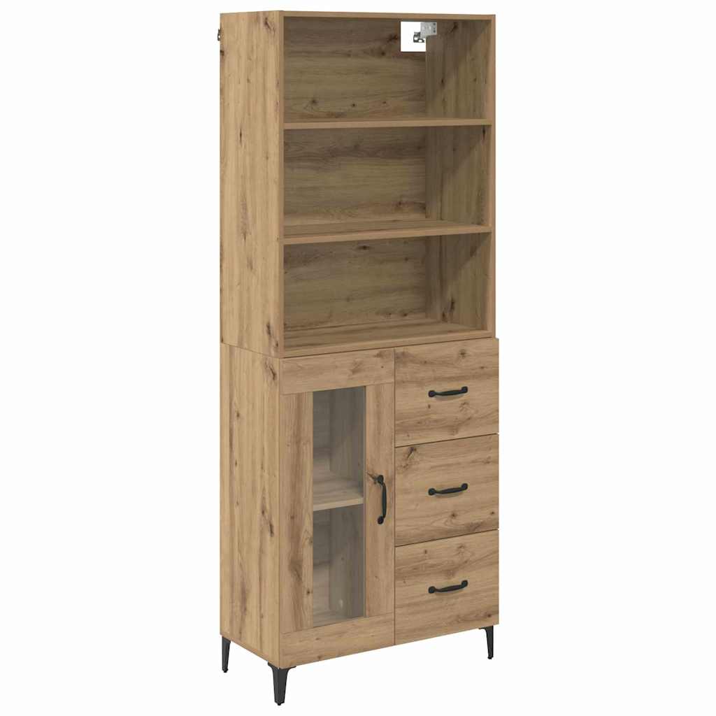 Highboard Artisan Oak 69.5 x 34 x 180 cm Engineered Wood