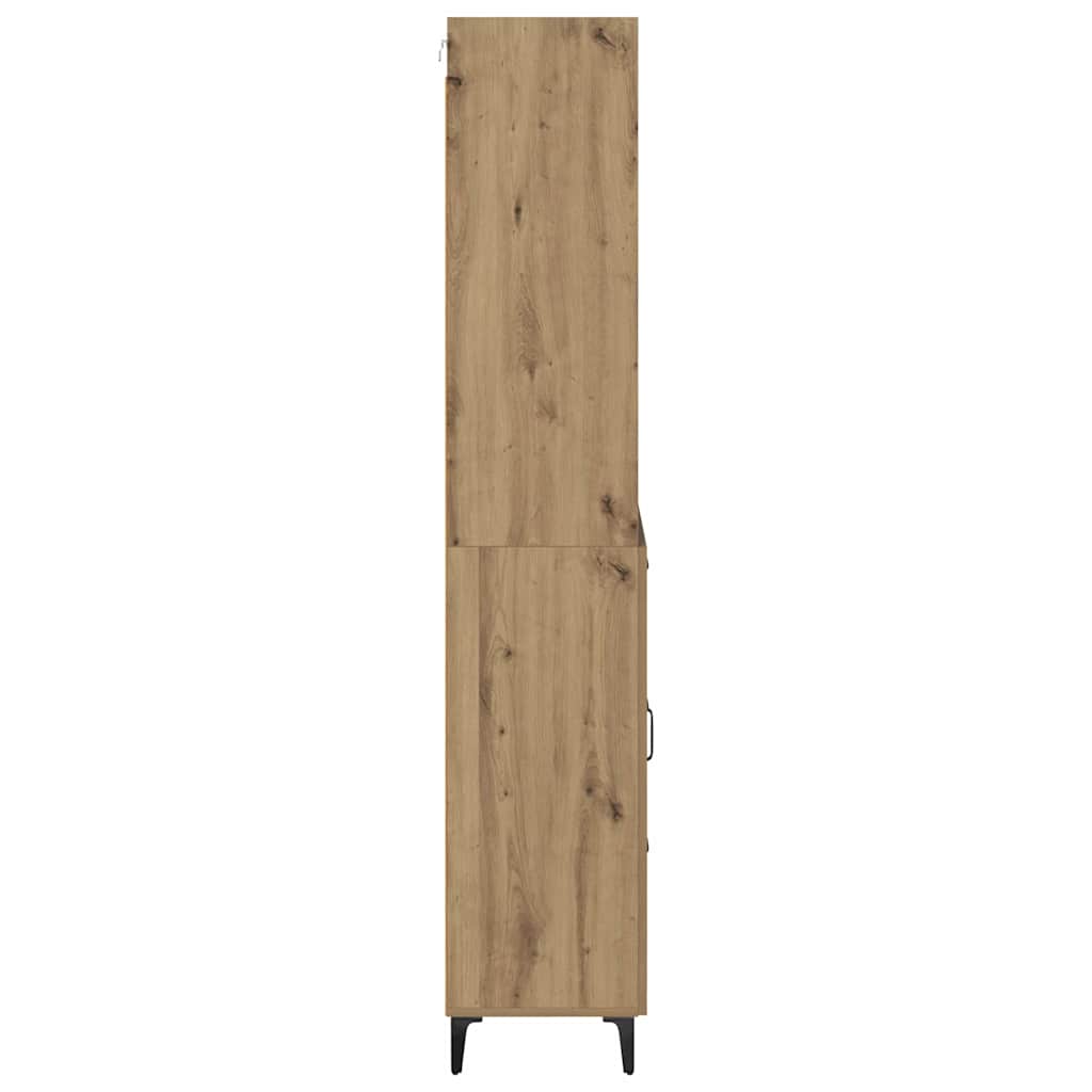 Highboard Artisan Oak 69.5 x 34 x 180 cm Engineered Wood