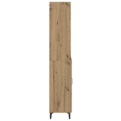 Highboard Artisan Oak 69.5 x 34 x 180 cm Engineered Wood