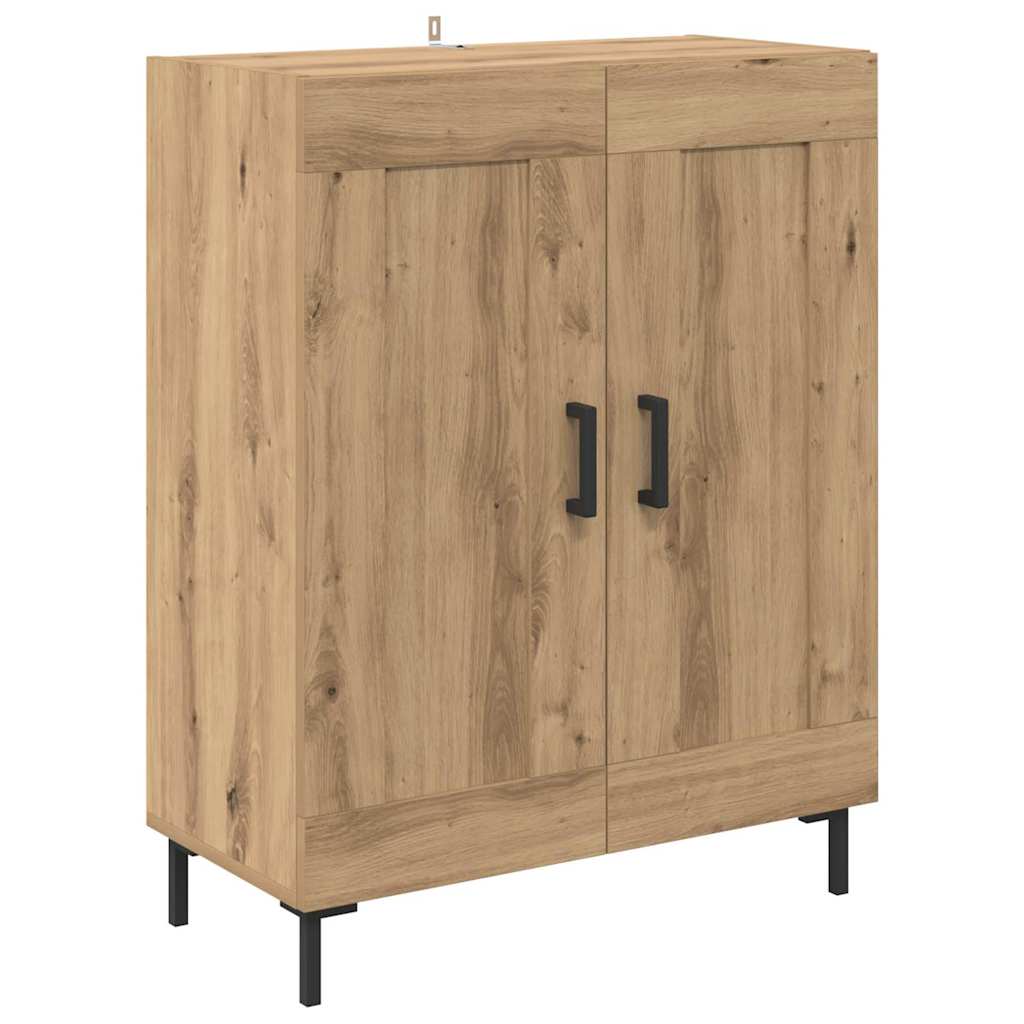 Highboard 2 pcs Artisan Oak Engineered Wood