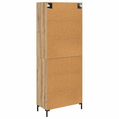 Highboard 2 pcs Artisan Oak Engineered Wood