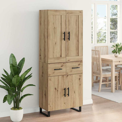 Highboard Artisan Oak 69.5 x 34 x 180 cm Engineered Wood
