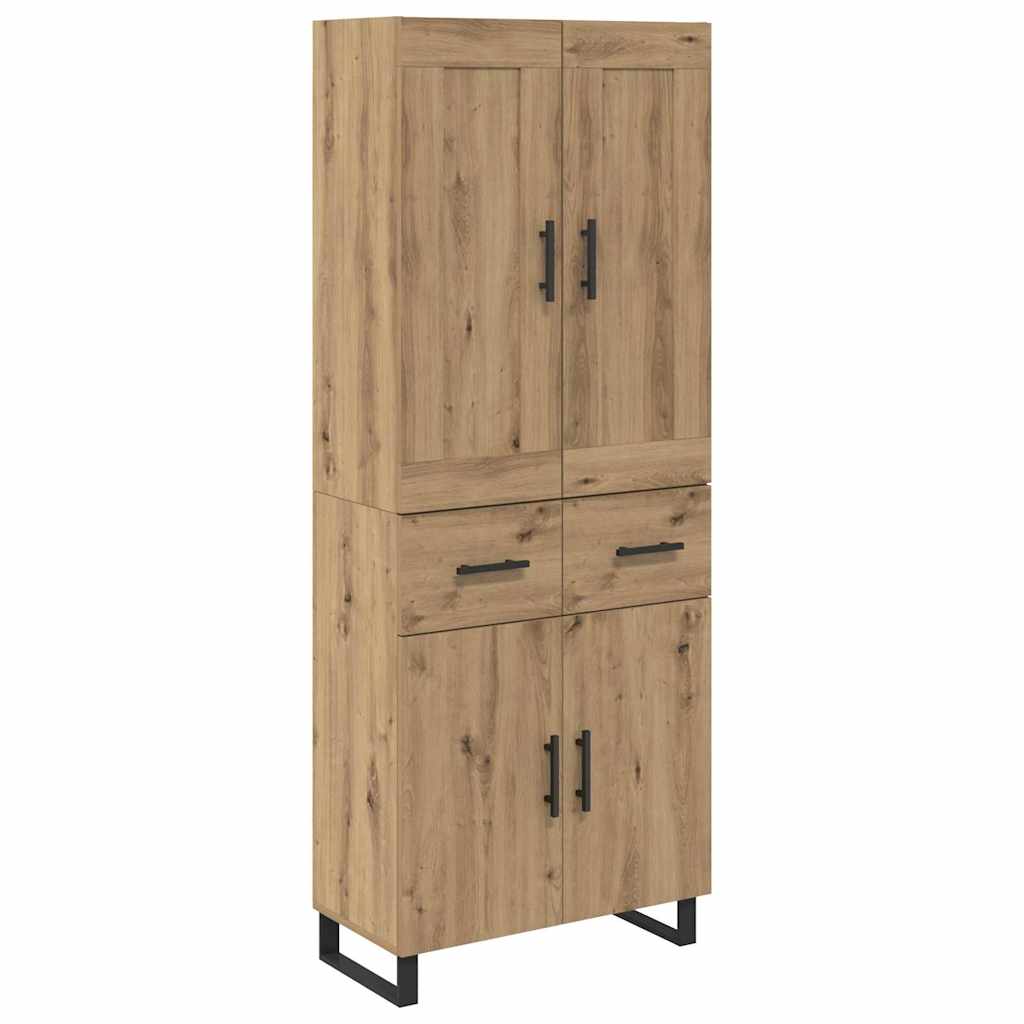 Highboard Artisan Oak 69.5 x 34 x 180 cm Engineered Wood