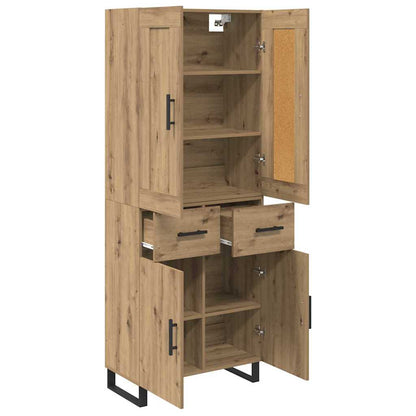 Highboard Artisan Oak 69.5 x 34 x 180 cm Engineered Wood