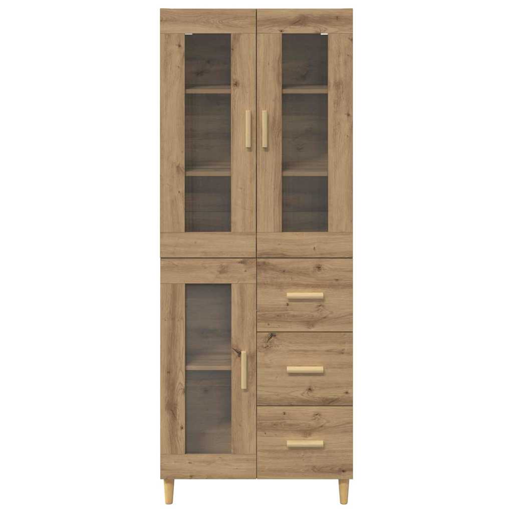 Highboard Artisan Oak 69.5 x 34 x 180 cm Engineered Wood
