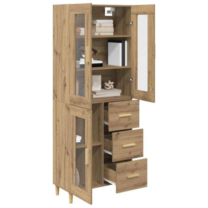 Highboard Artisan Oak 69.5 x 34 x 180 cm Engineered Wood