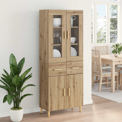 Highboard Artisan Oak 69.5 x 34 x 180 cm Engineered Wood