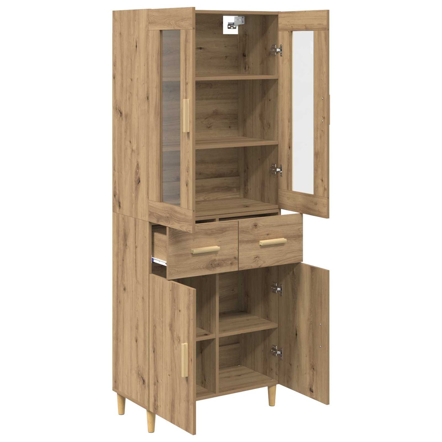 Highboard Artisan Oak 69.5 x 34 x 180 cm Engineered Wood
