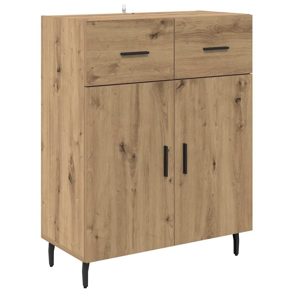 Highboard with Drawer Artisan Oak 69.5 x 34 x 180 cm