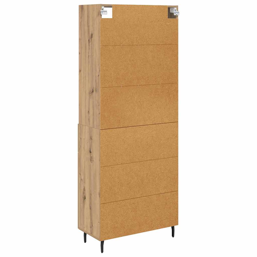 Highboard with Drawer Artisan Oak 69.5 x 34 x 180 cm