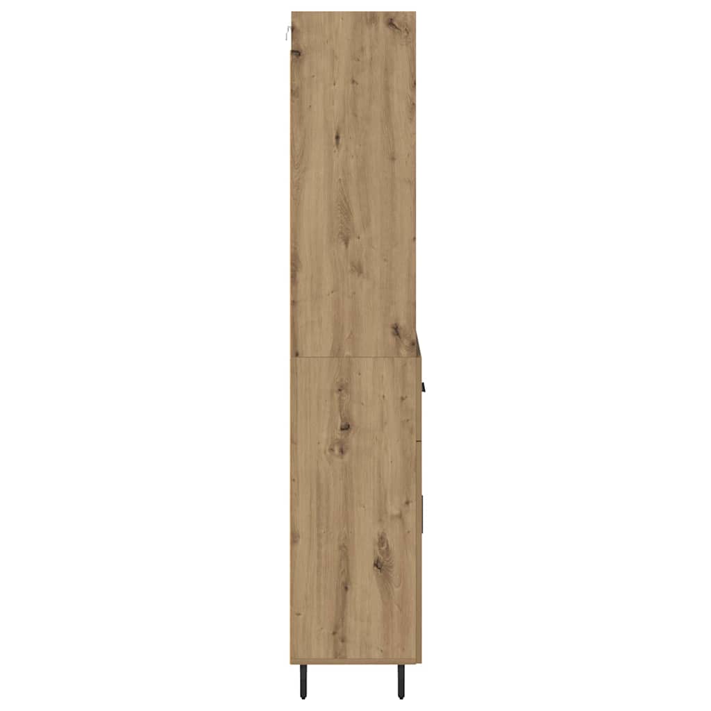 Highboard with Drawer Artisan Oak 69.5 x 34 x 180 cm
