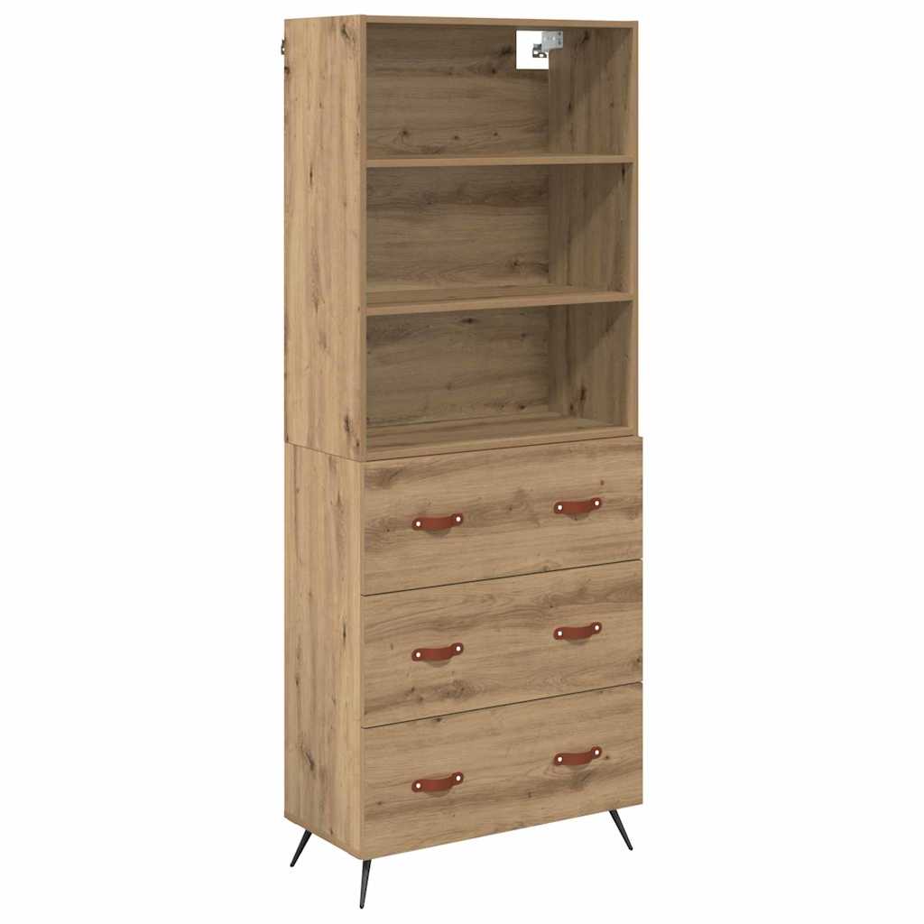 Highboard Artisan Oak 69.5 x 34 x 180 cm Engineered Wood