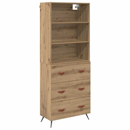 Highboard Artisan Oak 69.5 x 34 x 180 cm Engineered Wood