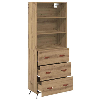 Highboard Artisan Oak 69.5 x 34 x 180 cm Engineered Wood