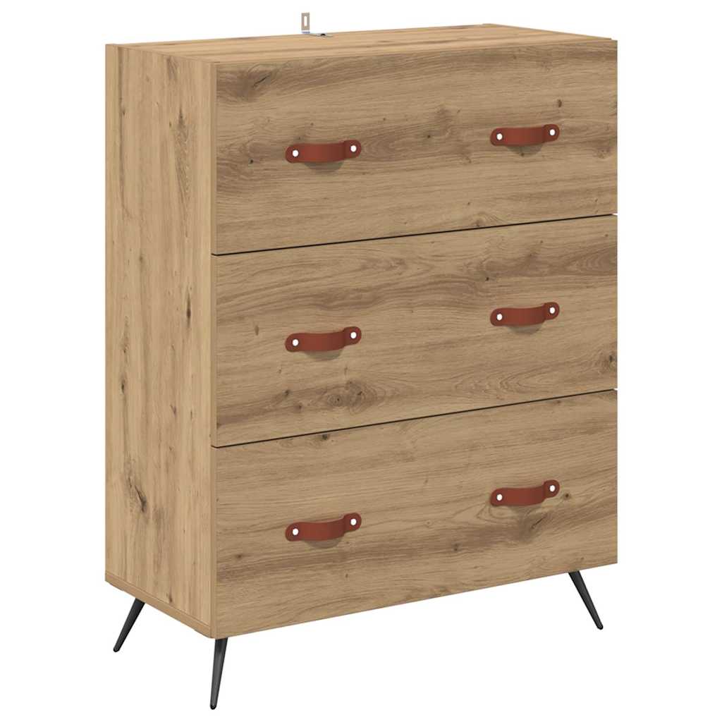 Highboard Artisan Oak 69.5 x 34 x 180 cm Engineered Wood