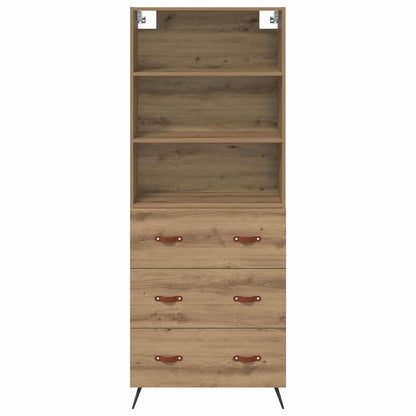 Highboard Artisan Oak 69.5 x 34 x 180 cm Engineered Wood
