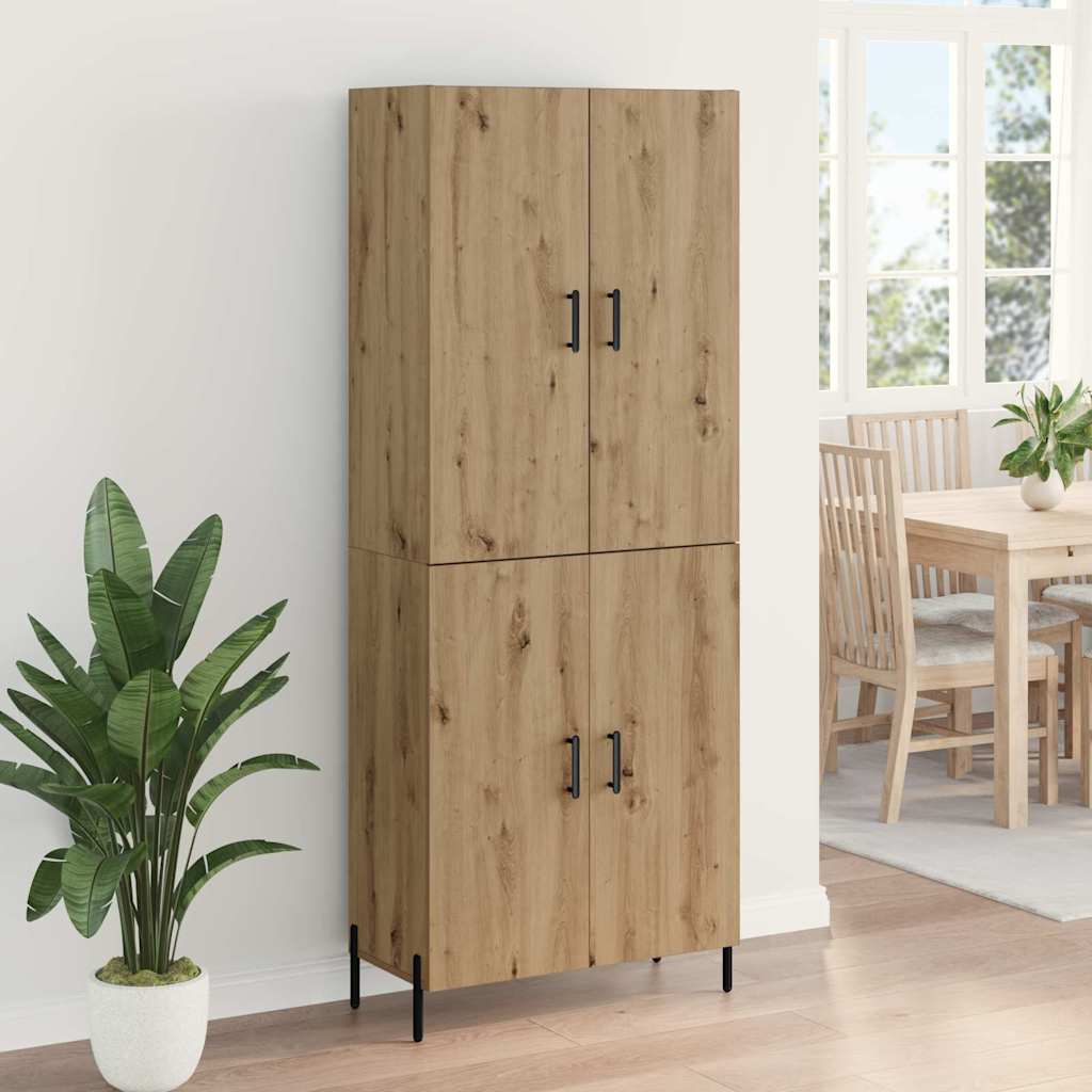 Highboard Artisan Oak 69.5 x 34 x 180 cm Engineered Wood