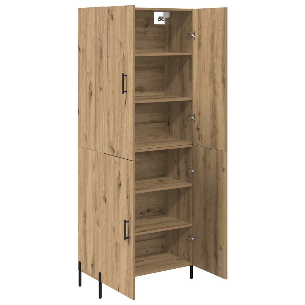 Highboard Artisan Oak 69.5 x 34 x 180 cm Engineered Wood