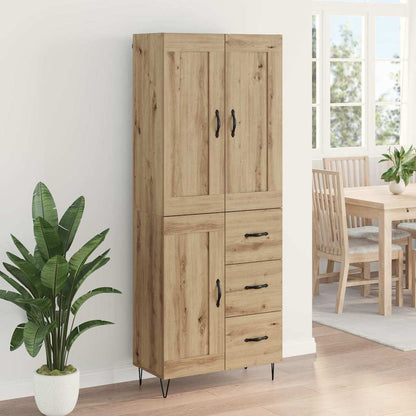 Highboard Artisan Oak 69.5 x 34 x 180 cm Engineered Wood