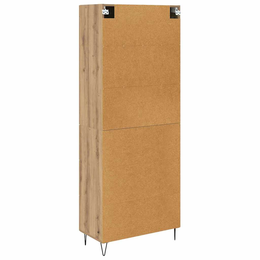 Highboard Artisan Oak 69.5 x 34 x 180 cm Engineered Wood