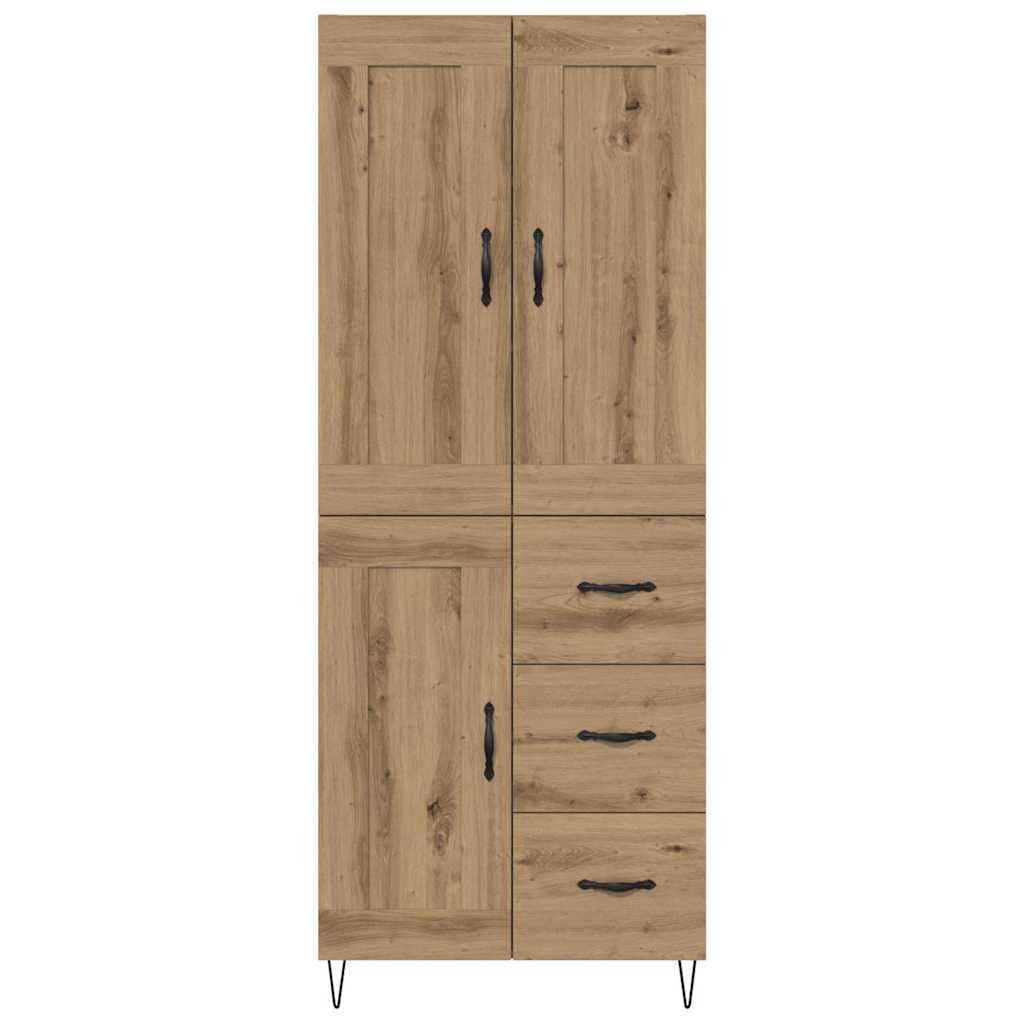 Highboard Artisan Oak 69.5 x 34 x 180 cm Engineered Wood