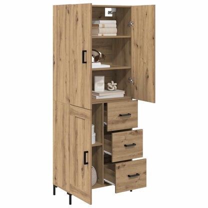 Highboard Artisan Oak 69.5 x 34 x 180 cm Engineered Wood