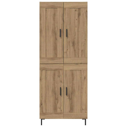Highboard 2 pcs Artisan Oak 69.5 x 34 x 180 cm Engineered Wood