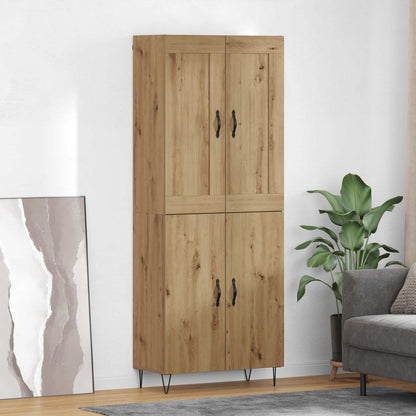 Highboard Artisan Oak 69.5 x 34 x 180 cm Engineered Wood