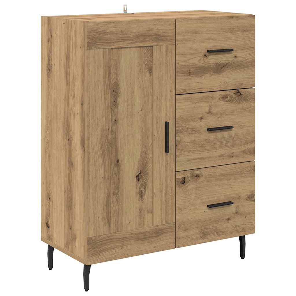 Highboard with Drawer Artisan Oak 69.5 x 34 x 180 cm