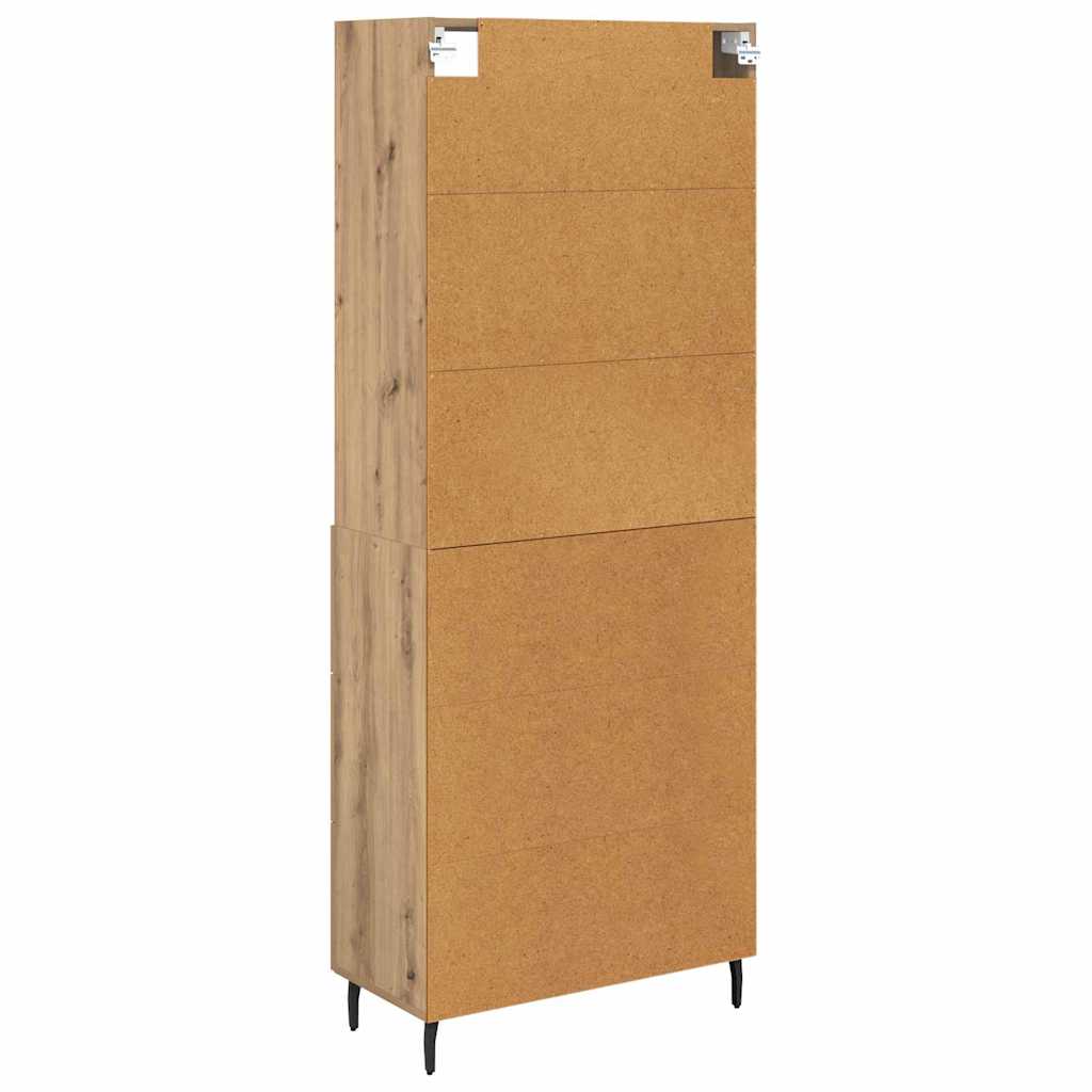 Highboard with Drawer Artisan Oak 69.5 x 34 x 180 cm