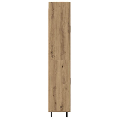 Highboard 2 pcs Artisan Oak 69.5 x 34 x 180 cm Engineered Wood