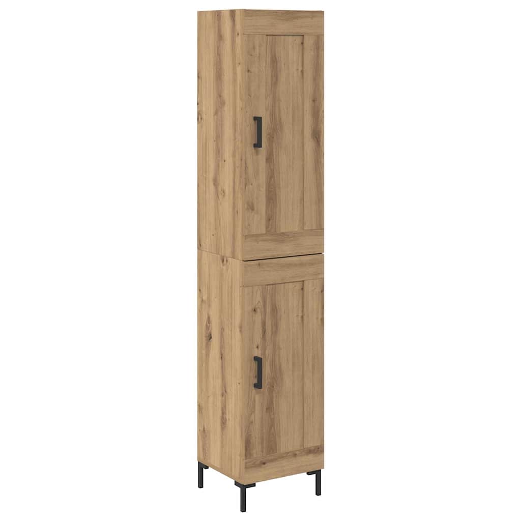 Highboard Artisan Oak 34.5 x 34 x 180 cm Engineered Wood