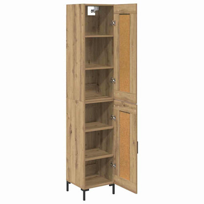 Highboard Artisan Oak 34.5 x 34 x 180 cm Engineered Wood
