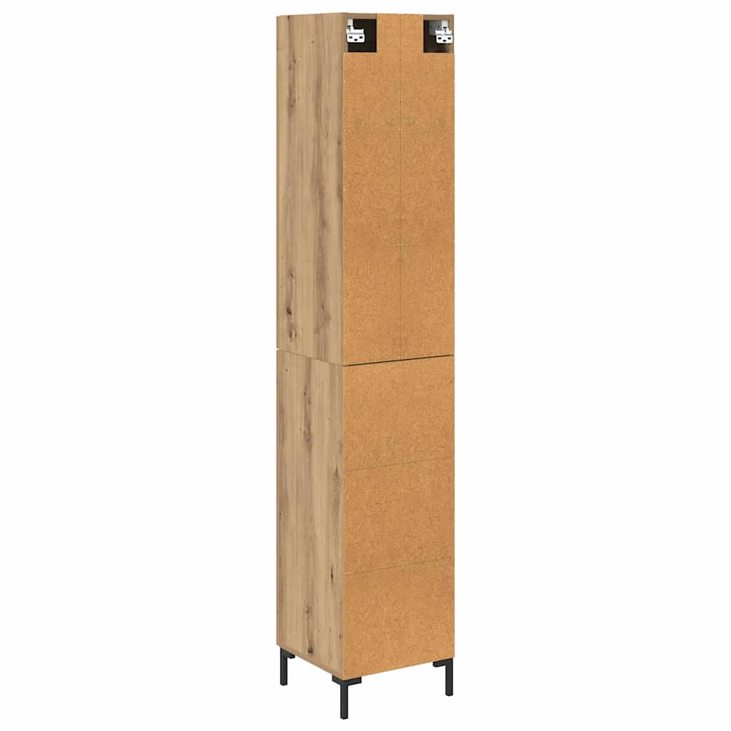 Highboard Artisan Oak 34.5 x 34 x 180 cm Engineered Wood