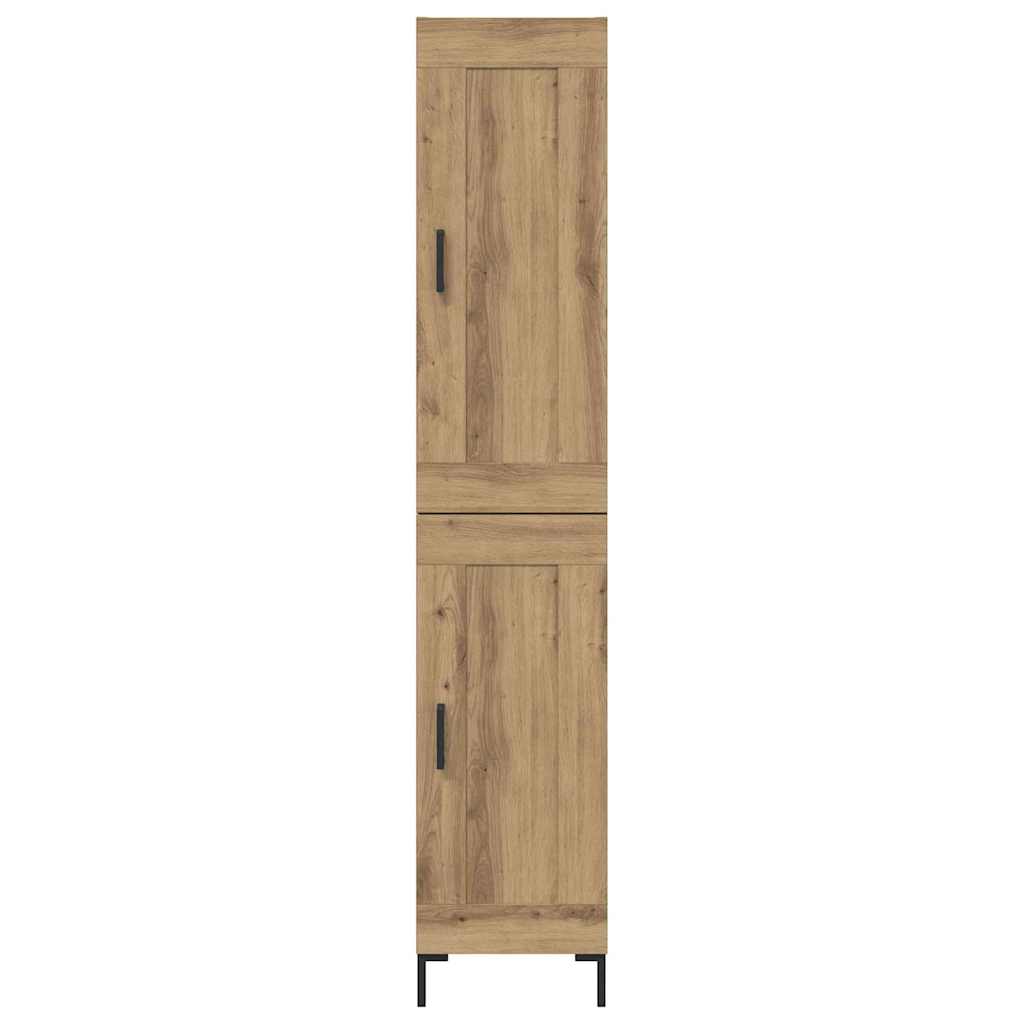 Highboard Artisan Oak 34.5 x 34 x 180 cm Engineered Wood