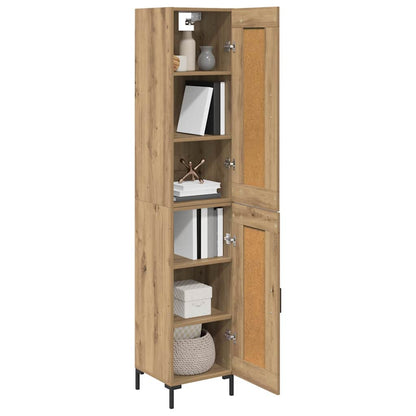 Highboard Artisan Oak 34.5 x 34 x 180 cm Engineered Wood