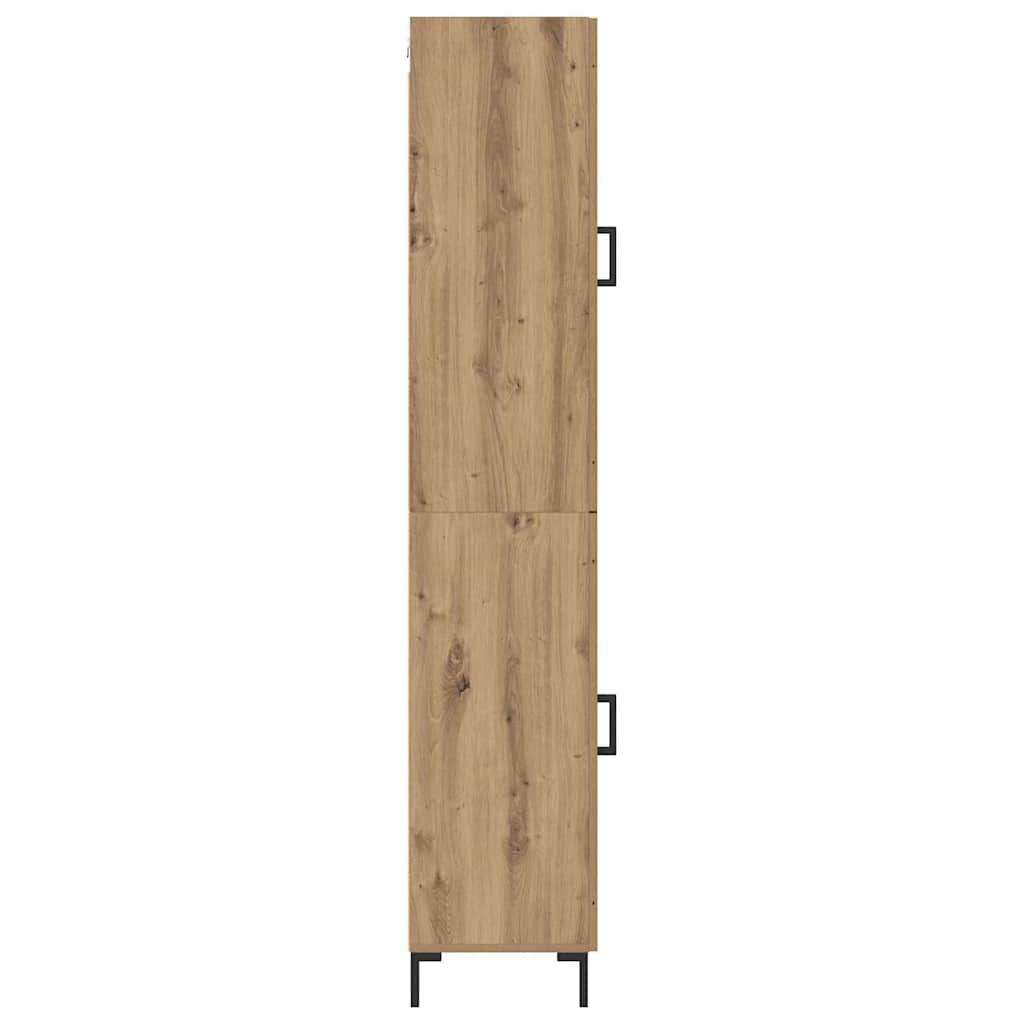 Highboard Artisan Oak 34.5 x 34 x 180 cm Engineered Wood