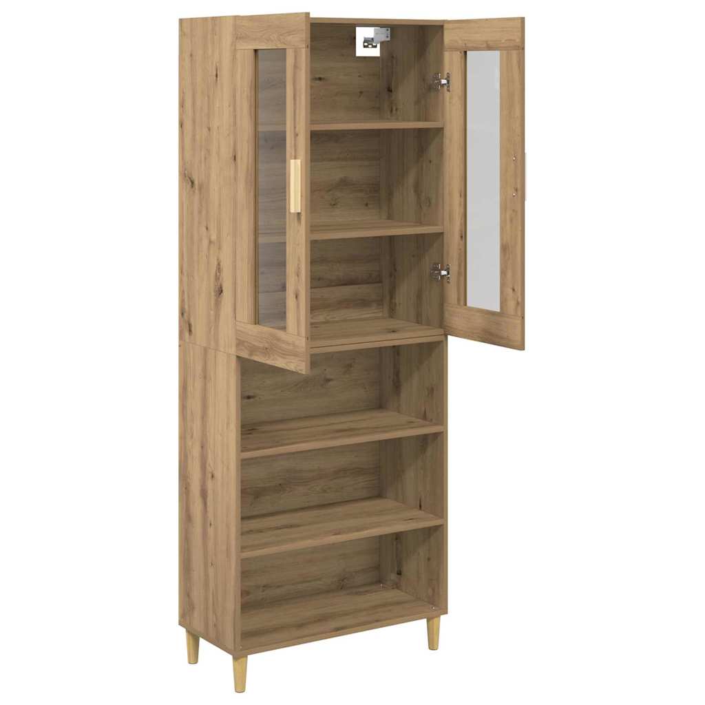 Highboard Artisan Oak 69.5 x 34 x 180 cm