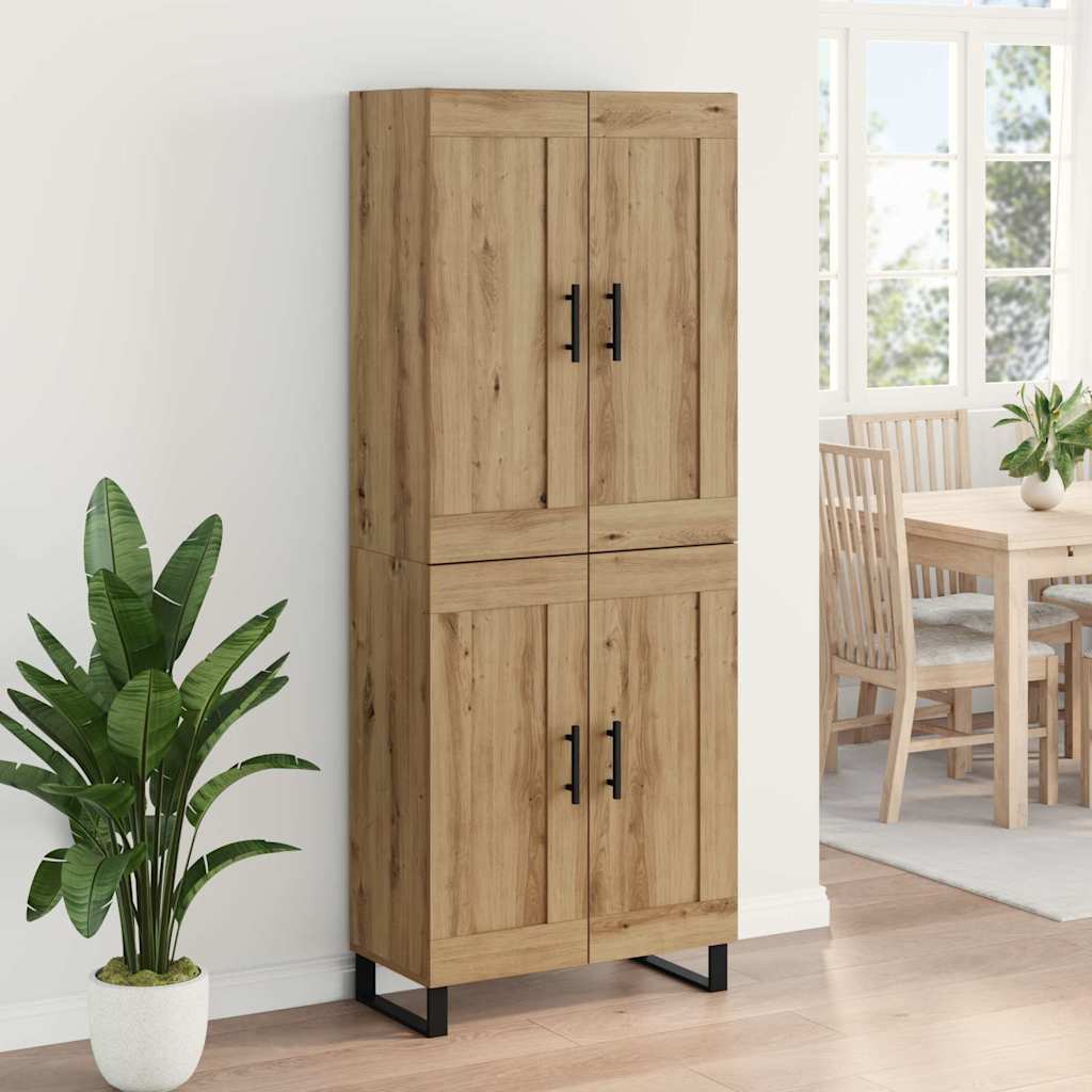 Highboard Artisan Oak 69.5 x 34 x 180 cm Engineered Wood