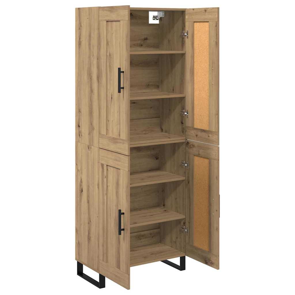 Highboard Artisan Oak 69.5 x 34 x 180 cm Engineered Wood