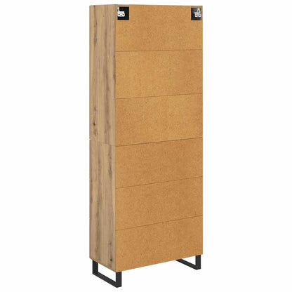 Highboard Artisan Oak 69.5 x 34 x 180 cm Engineered Wood