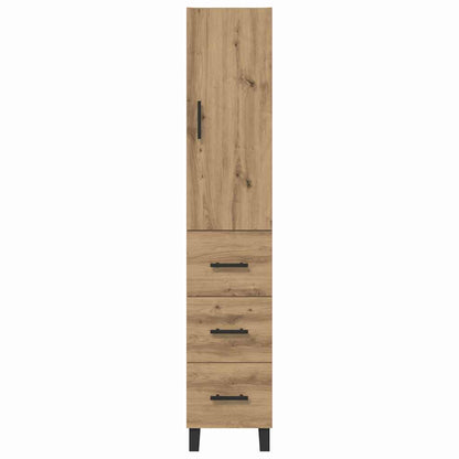 Highboard Artisan Oak 34.5 x 34 x 180 cm Engineered Wood