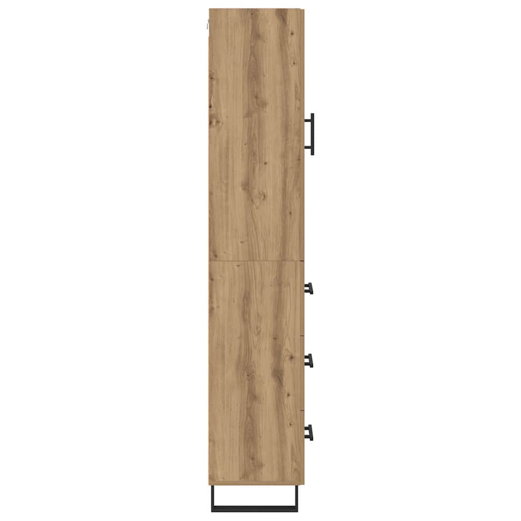 Highboard Artisan Oak 34.5 x 34 x 180 cm Engineered Wood