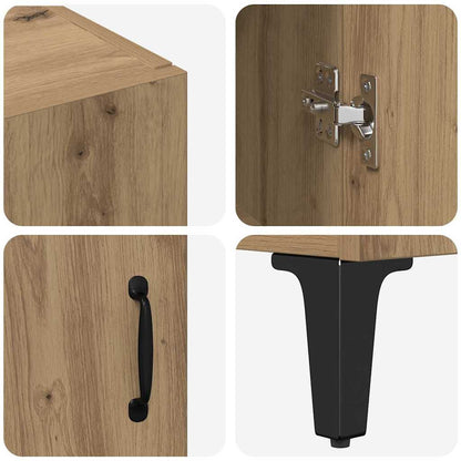 Highboard Artisan Oak 69.5 x 34 x 180 cm Engineered Wood