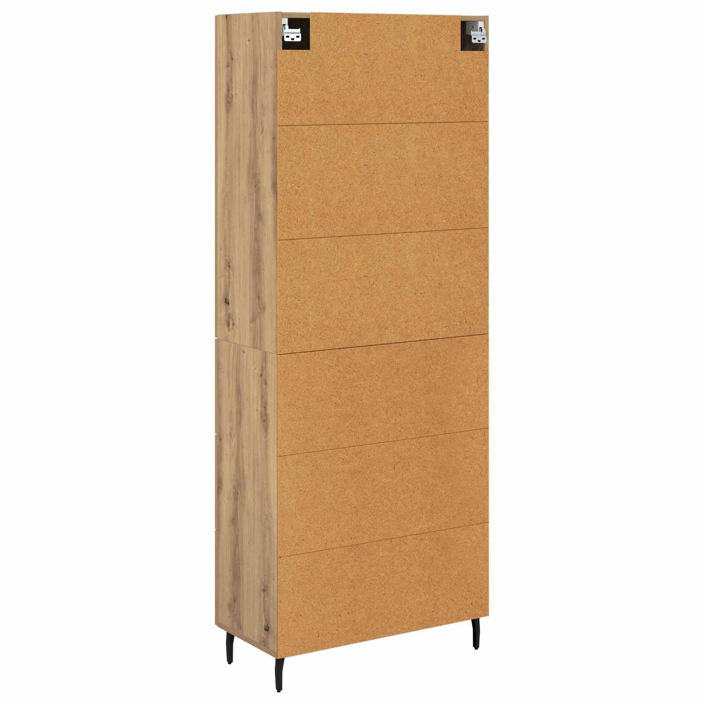 Highboard 2 pcs Artisan Oak 69.5 x 34 x 180 cm Engineered Wood