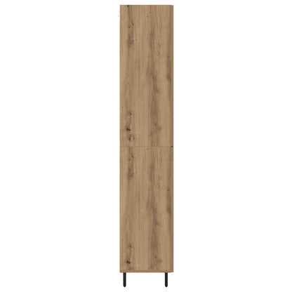 Highboard 2 pcs Artisan Oak 69.5 x 34 x 180 cm Engineered Wood